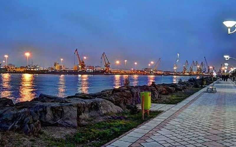 بلوار ساحلی بندرانزلی